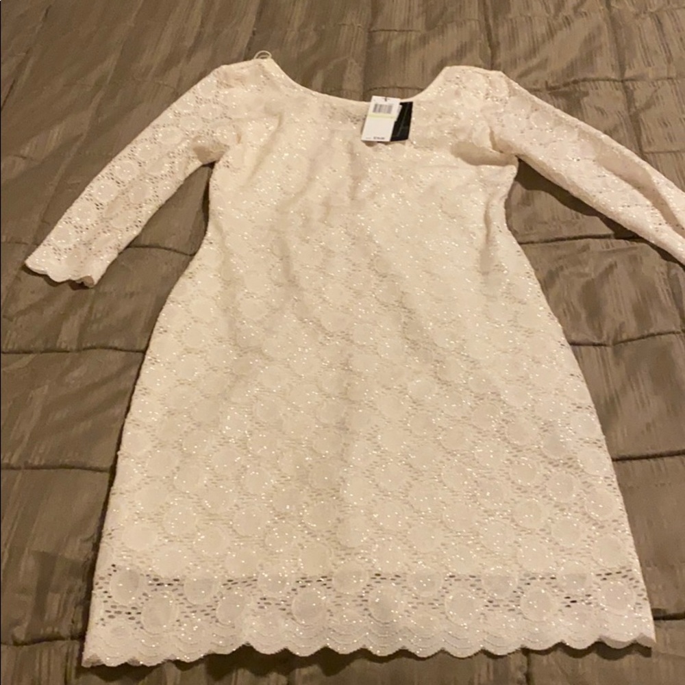 White Sparkly Dress